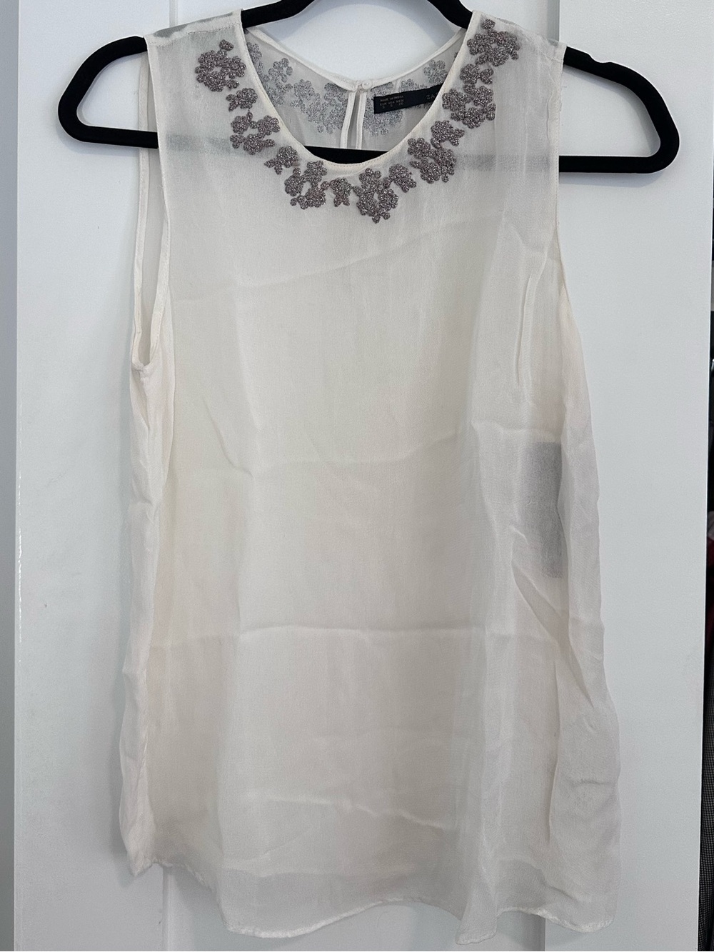 Zara Embroidered Top